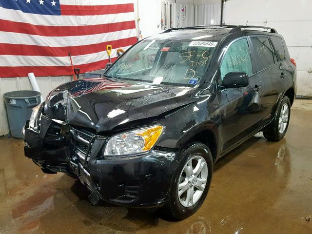 2T3BF4DV5CW235997 - 2012 TOYOTA RAV4 BLACK photo 2