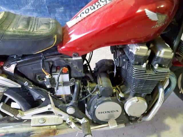 JH2RC130XEM109895 - 1984 HONDA CB650 SC RED photo 7