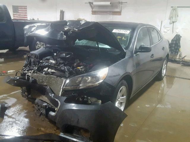 1G11A5SL3FF167988 - 2015 CHEVROLET MALIBU LS Сұр фото 2