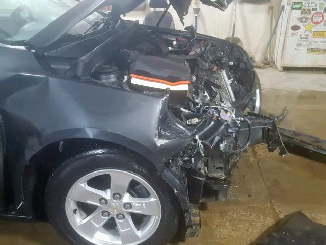 1G11A5SL3FF167988 - 2015 CHEVROLET MALIBU LS Сұр фото 9