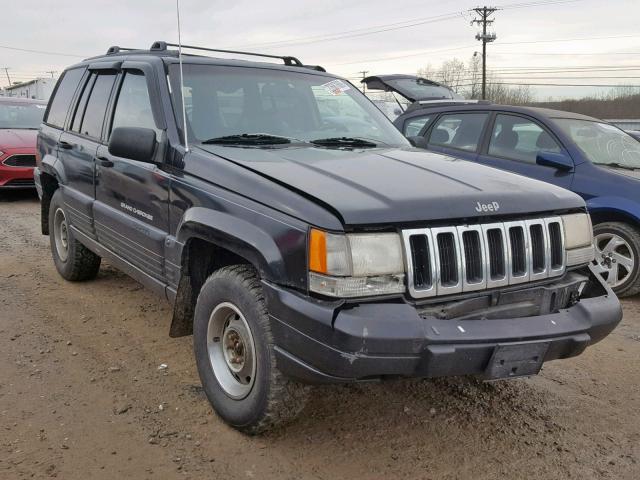 1J4GZ58SXVC619471 - 1997 JEEP GRAND CHER BLACK photo 1