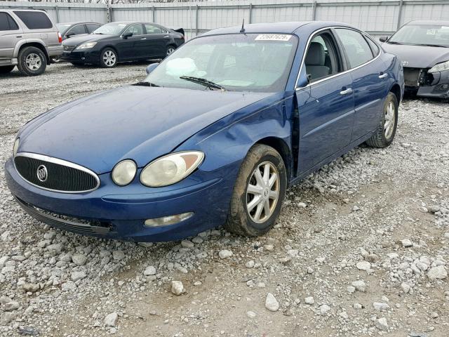 2G4WD532651245837 - 2005 BUICK LACROSSE C BLUE photo 2