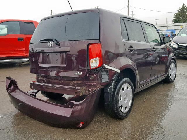 JTLZE4FE6CJ020162 - 2012 TOYOTA SCION XB Күлгін фото 4
