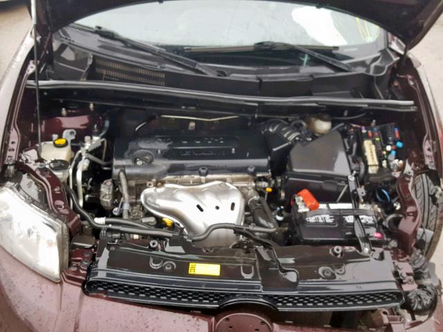 JTLZE4FE6CJ020162 - 2012 TOYOTA SCION XB Күлгін фото 7