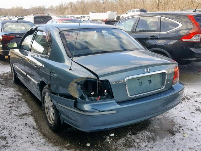 KMHWF35HX5A109619 - 2005 HYUNDAI SONATA GLS BLUE photo 3