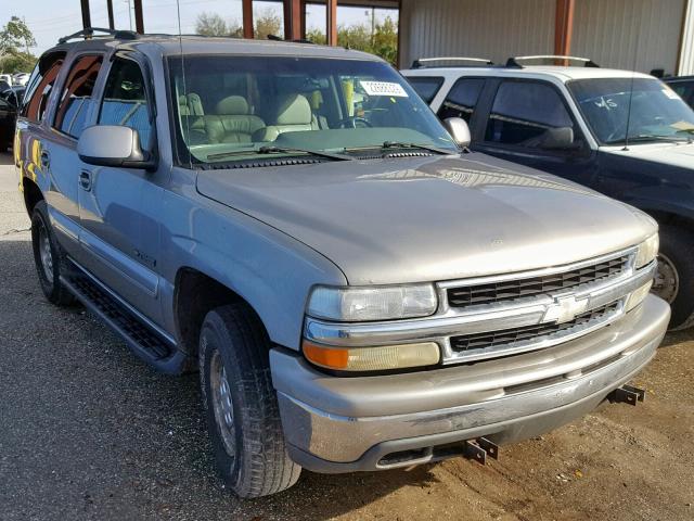 1GNEK13Z22R168406 - 2002 CHEVROLET TAHOE K150 BEIGE photo 1