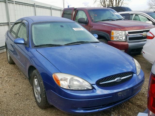 1FAFP55U63G190189 - 2003 FORD TAURUS SES BLUE photo 1