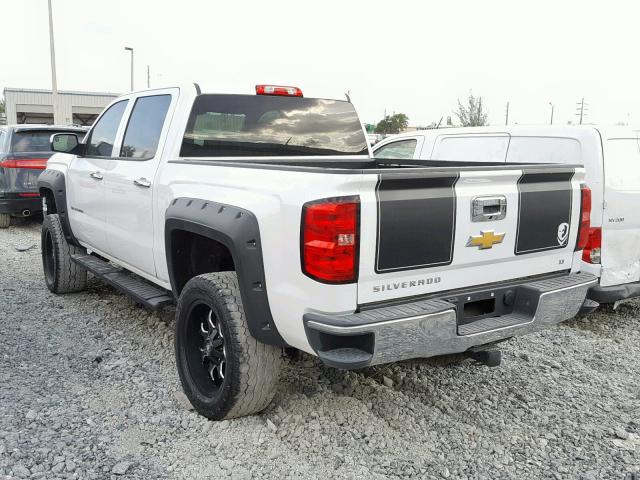 3GCPCREC1EG440504 - 2014 CHEVROLET SILVERADO WHITE photo 3