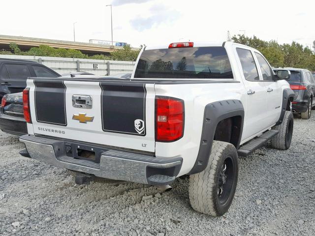 3GCPCREC1EG440504 - 2014 CHEVROLET SILVERADO WHITE photo 4