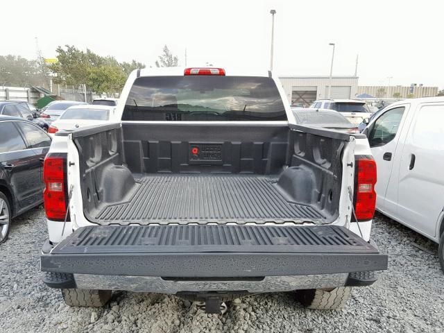 3GCPCREC1EG440504 - 2014 CHEVROLET SILVERADO WHITE photo 9