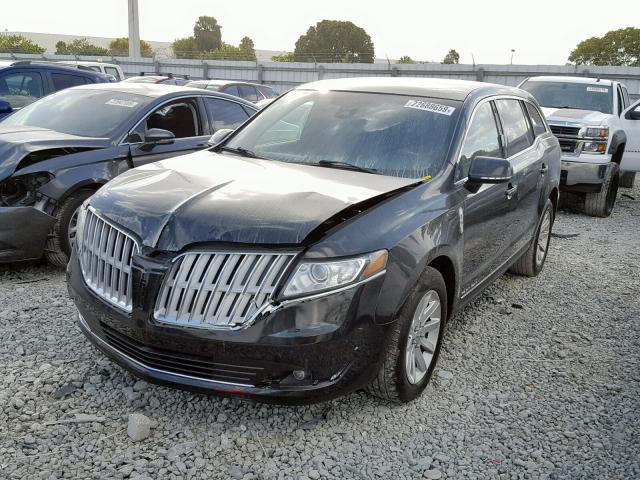 2LMHJ5NK2FBL01237 - 2015 LINCOLN MKT BLACK photo 2