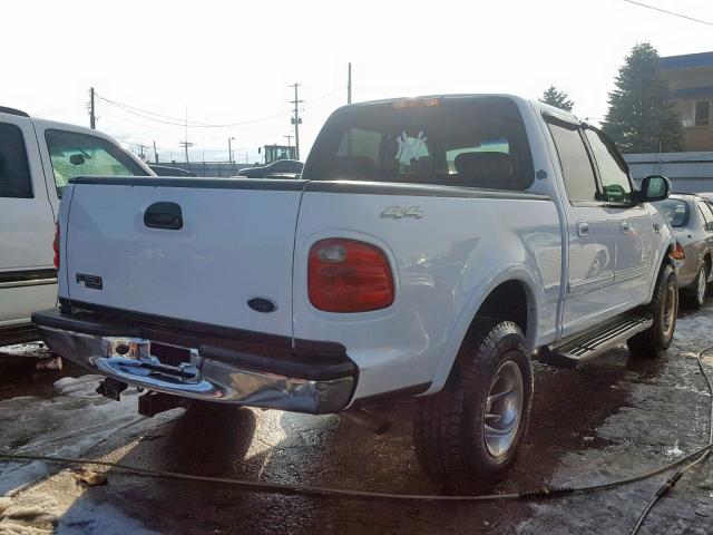 1FTRW08L82KA73676 - 2002 FORD F150 SUPER WHITE photo 4