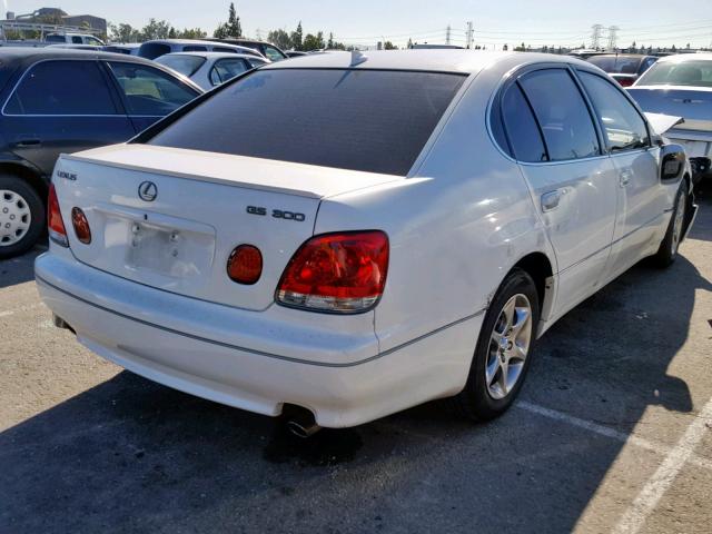 JT8BD68S9X0053004 - 1999 LEXUS GS 300 WHITE photo 4