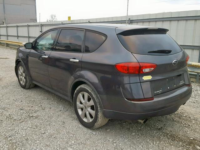 4S4WX85D774408834 - 2007 SUBARU B9 TRIBECA GRAY photo 3