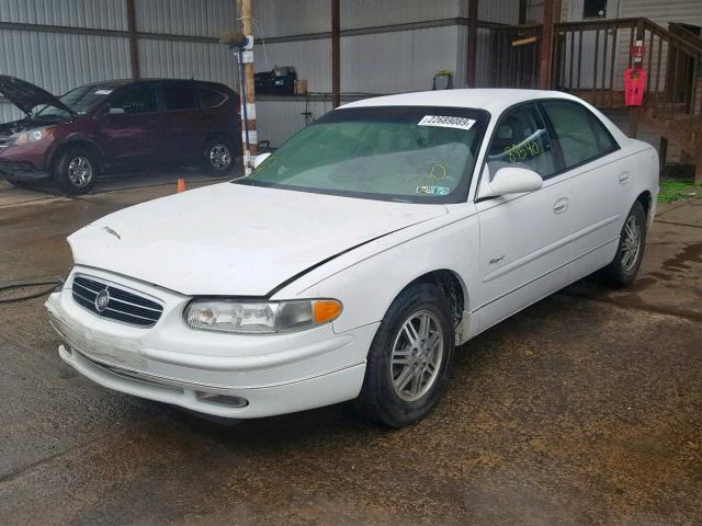 2G4WB55K1Y1132627 - 2000 BUICK REGAL LS WHITE photo 2