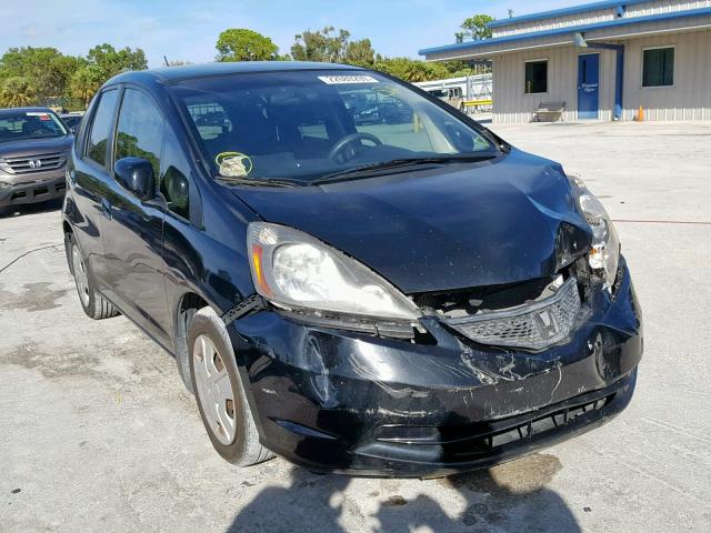 JHMGE8G37CS007548 - 2012 HONDA FIT BLACK photo 1