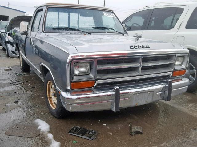 1B7HD14T3GS039827 - 1986 DODGE D-SERIES D Boz foto 1