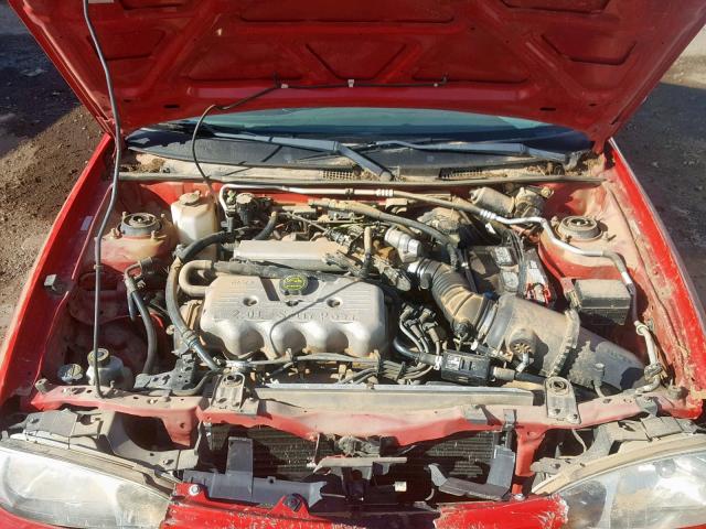 3FAFP13P92R108176 - 2002 FORD ESCORT RED photo 7