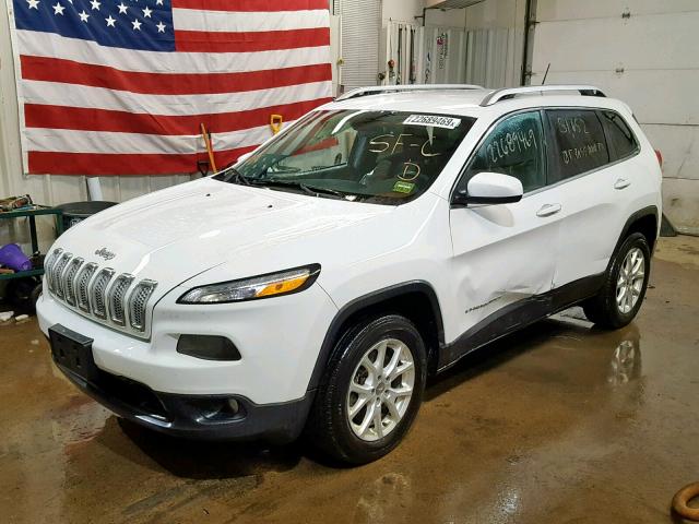 1C4PJMCB5FW795469 - 2015 JEEP CHEROKEE L WHITE photo 2