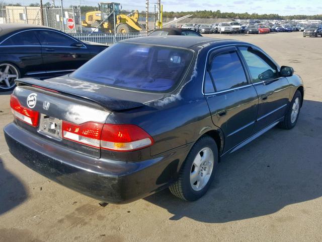 1HGCG16551A073752 - 2001 HONDA ACCORD EX BLACK photo 4