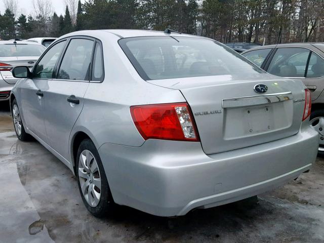 JF1GE61628H524551 - 2008 SUBARU IMPREZA 2. SILVER photo 3