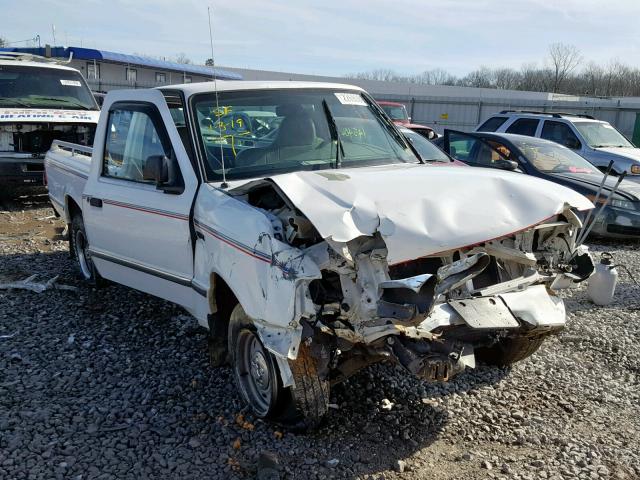 1FTYR10C0YPB14866 - 2000 FORD RANGER WHITE photo 1