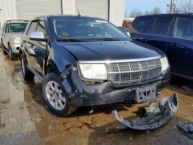 2LMDU68C98BJ12023 - 2008 LINCOLN MKX BLACK photo 1