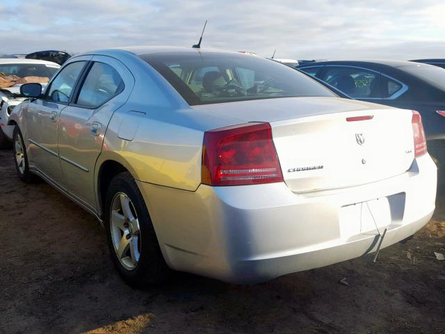 2B3KA33GX8H107761 - 2008 DODGE CHARGER SX SILVER photo 3