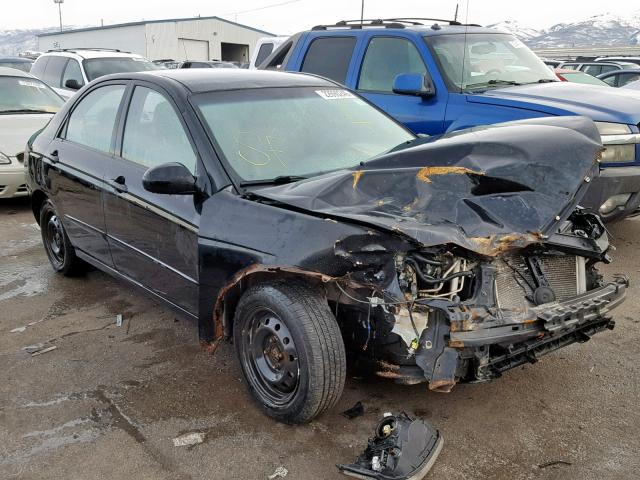 KNAFE222995643644 - 2009 KIA SPECTRA EX BLACK photo 1