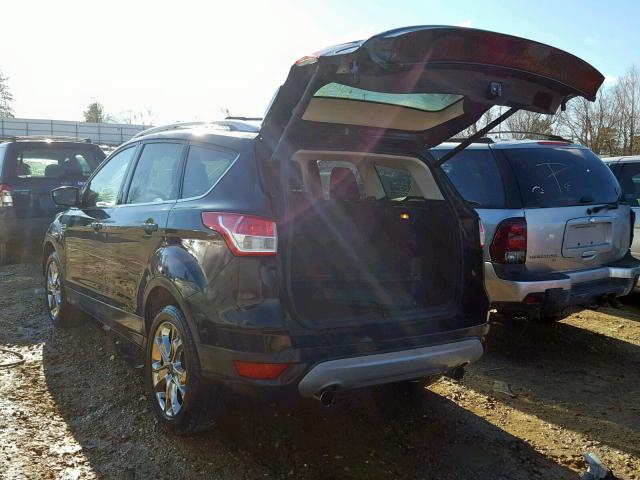 1FMCU0G96DUA02836 - 2013 FORD ESCAPE SE შავი ფოტო 3