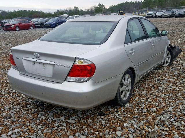 4T1BE30K95U960359 - 2005 TOYOTA CAMRY LE ვერცხლისფერი ფოტო 4