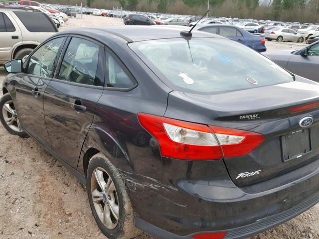 1FADP3F25DL240226 - 2013 FORD FOCUS SE BLACK photo 3