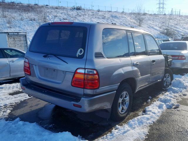 JTEHT05J022016908 - 2002 TOYOTA LAND CRUIS BEIGE photo 4