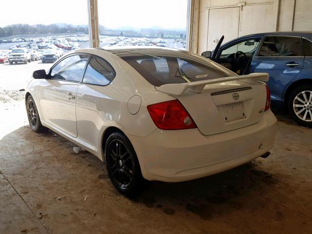 JTKDE177760120147 - 2006 TOYOTA SCION TC 白色 照片 3