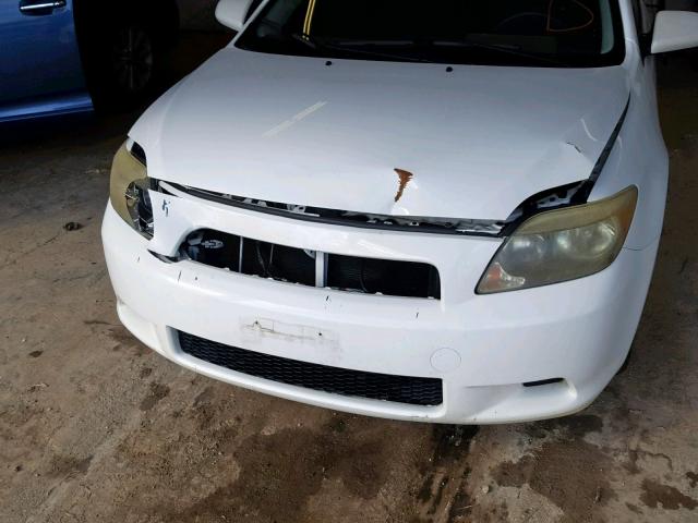 JTKDE177760120147 - 2006 TOYOTA SCION TC 白色 照片 9