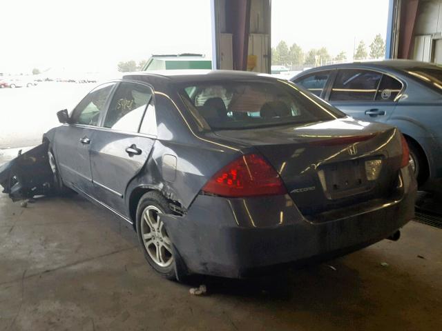 JHMCM56337C023148 - 2007 HONDA ACCORD SE SILVER photo 3