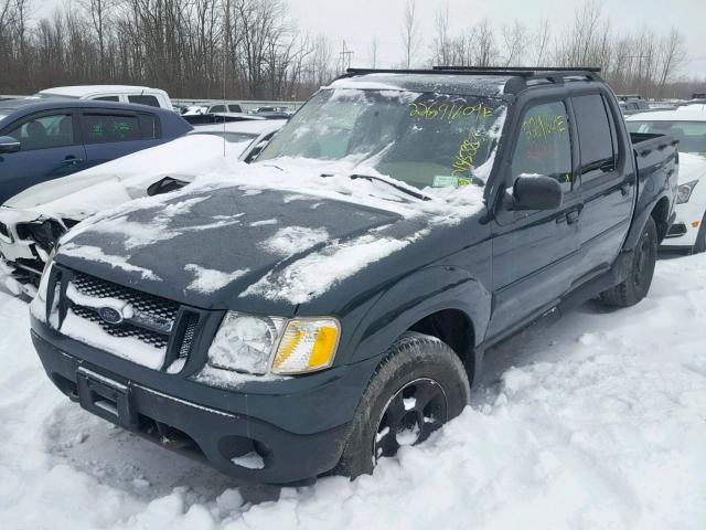 1FMZU77E83UB28792 - 2003 FORD EXPLORER S GREEN photo 2