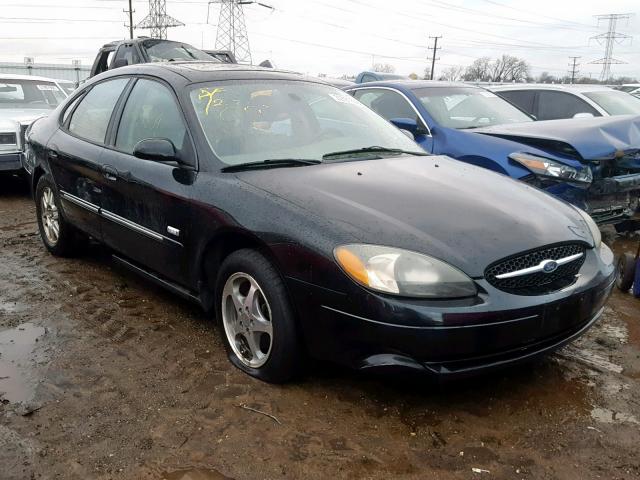 1FAHP56SX3A232694 - 2003 FORD TAURUS SEL BLACK photo 1