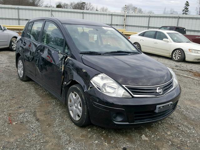 3N1BC1CP4BL487131 - 2011 NISSAN VERSA S BLACK photo 1