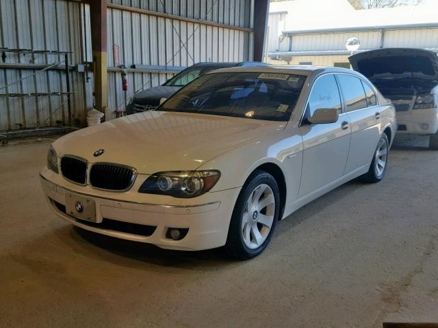 WBAHN83578DT87755 - 2008 BMW 750 LI WHITE photo 2