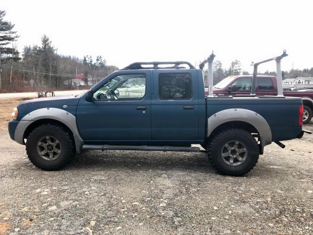 1N6ED27T53C453939 - 2003 NISSAN FRONTIER C BLUE photo 10