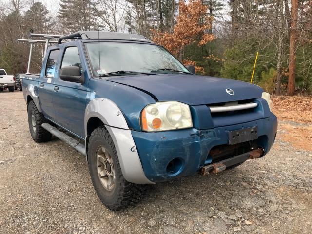 1N6ED27T53C453939 - 2003 NISSAN FRONTIER C BLUE photo 2