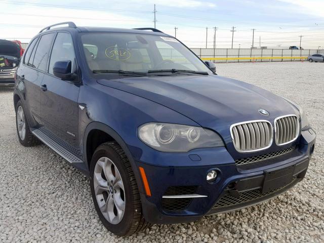 5UXZV8C57BL417422 - 2011 BMW X5 XDRIVE5 BLUE photo 1