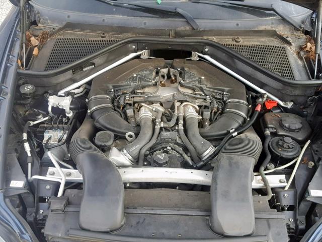 5UXZV8C57BL417422 - 2011 BMW X5 XDRIVE5 BLUE photo 7