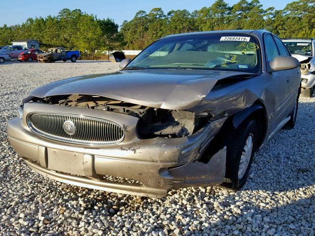 1G4HP54K124166364 - 2002 BUICK LESABRE CU TAN photo 2