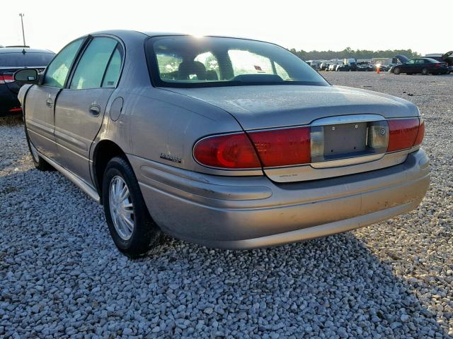 1G4HP54K124166364 - 2002 BUICK LESABRE CU TAN photo 3