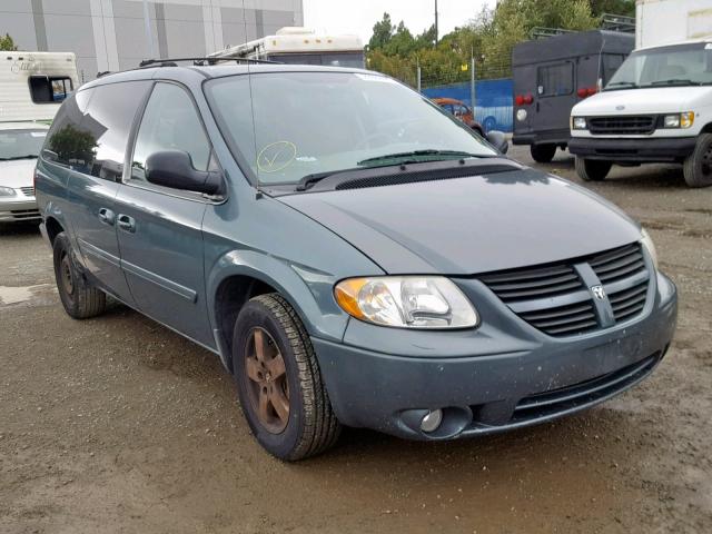 2D4GP44L06R921030 - 2006 DODGE GRAND CARA GREEN photo 1