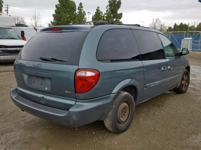 2D4GP44L06R921030 - 2006 DODGE GRAND CARA GREEN photo 4