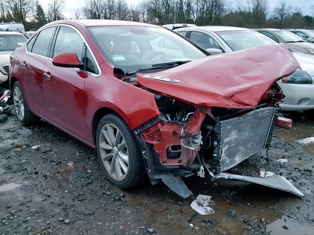 1G4PP5SK3E4238328 - 2014 BUICK VERANO RED photo 1