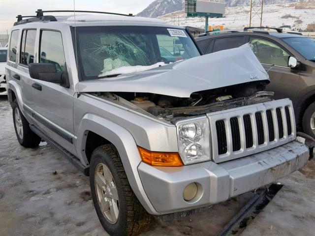 1J8HH48N46C254166 - 2006 JEEP COMMANDER ვერცხლისფერი ფოტო 1